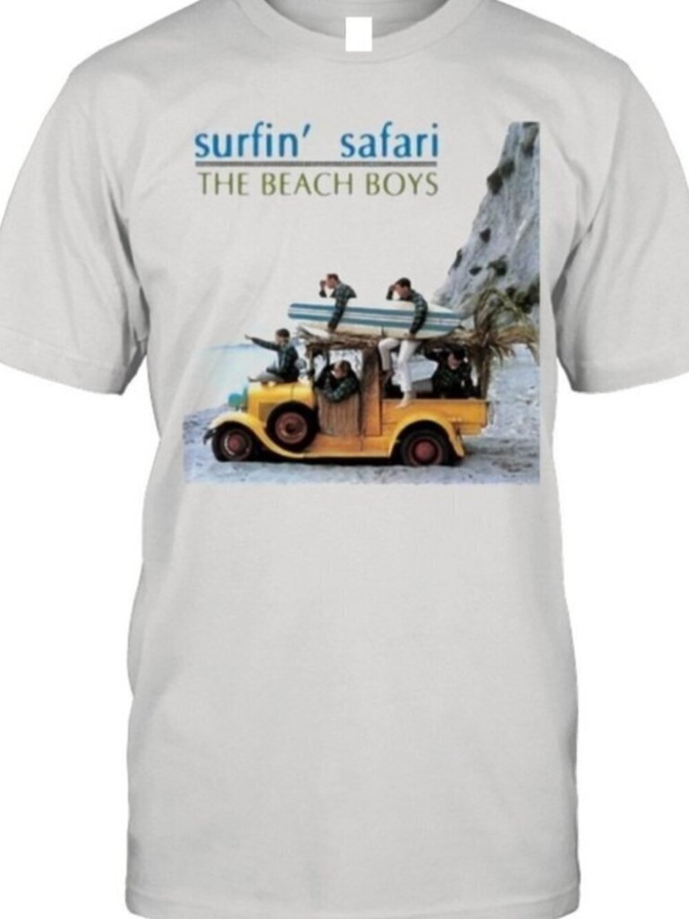 Beach Boys Surfin Safari Retro Music Fan Gift Unisex Style T-Shirt 276